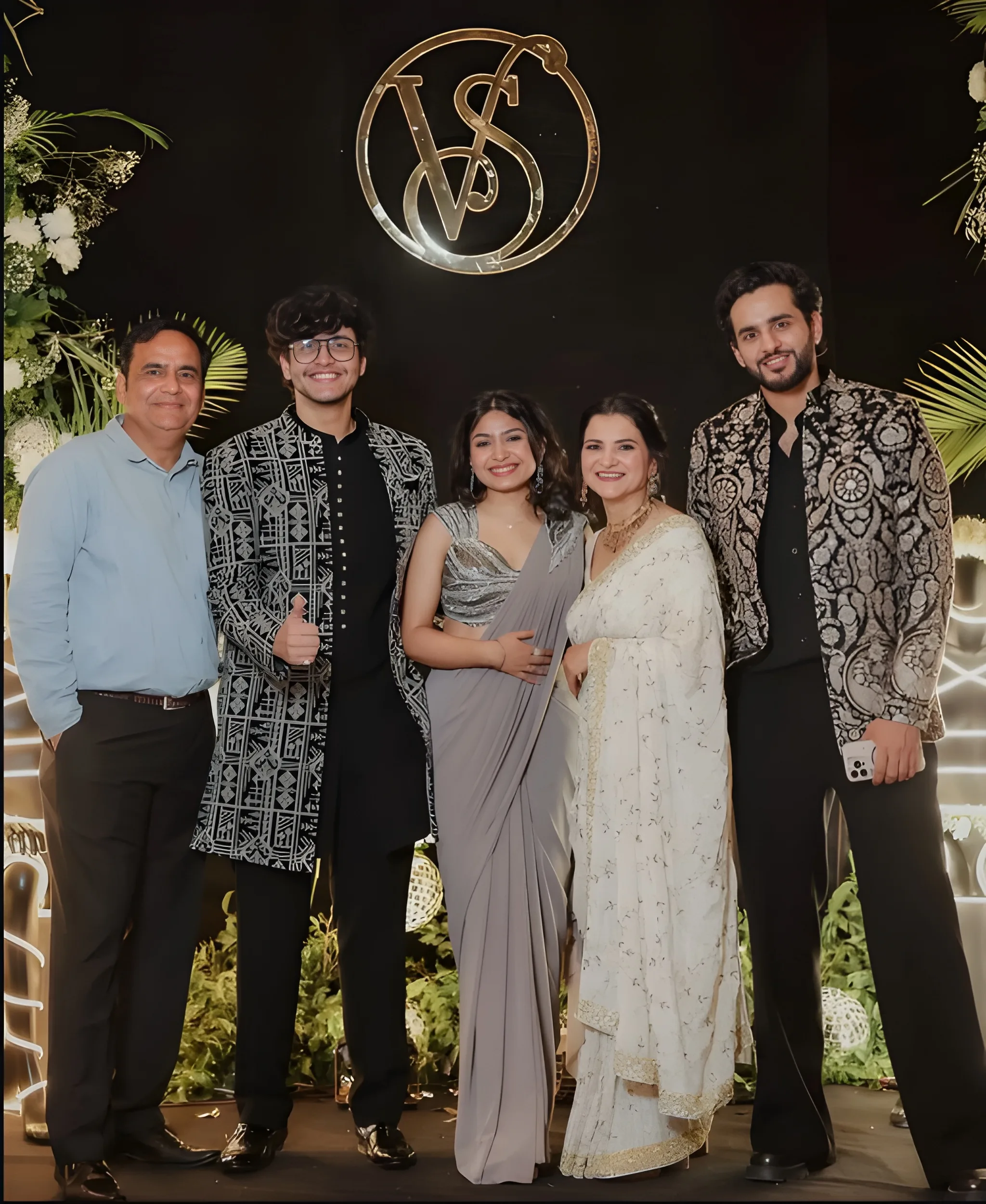 Nischay Malhan Family
